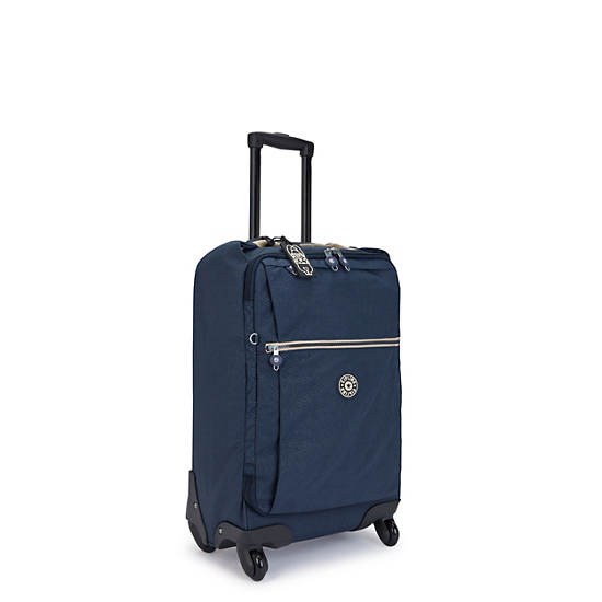 Maletas Kipling Darcey Small Printed Carry-On Rolling Azules | MX 1741NW